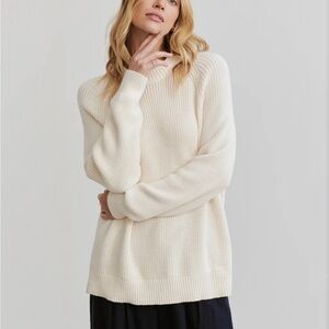 New Jenni kayne oversized fisherman sweater